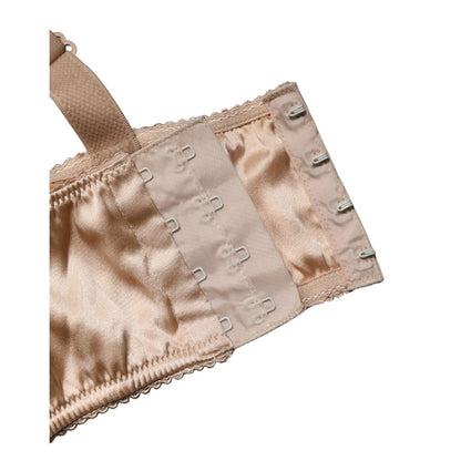 Dolce & Gabbana Beige Semi-Pad Underwire Balconette Bra Underwear