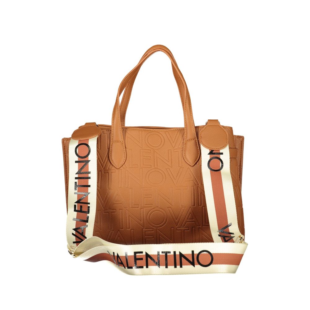 Mario Valentino Brown Polyurethane Women Bag