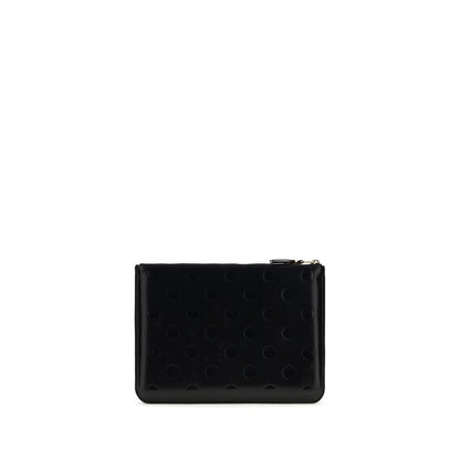 Comme Des Garçons Black Calf Leather Bos Taurus Wallet
