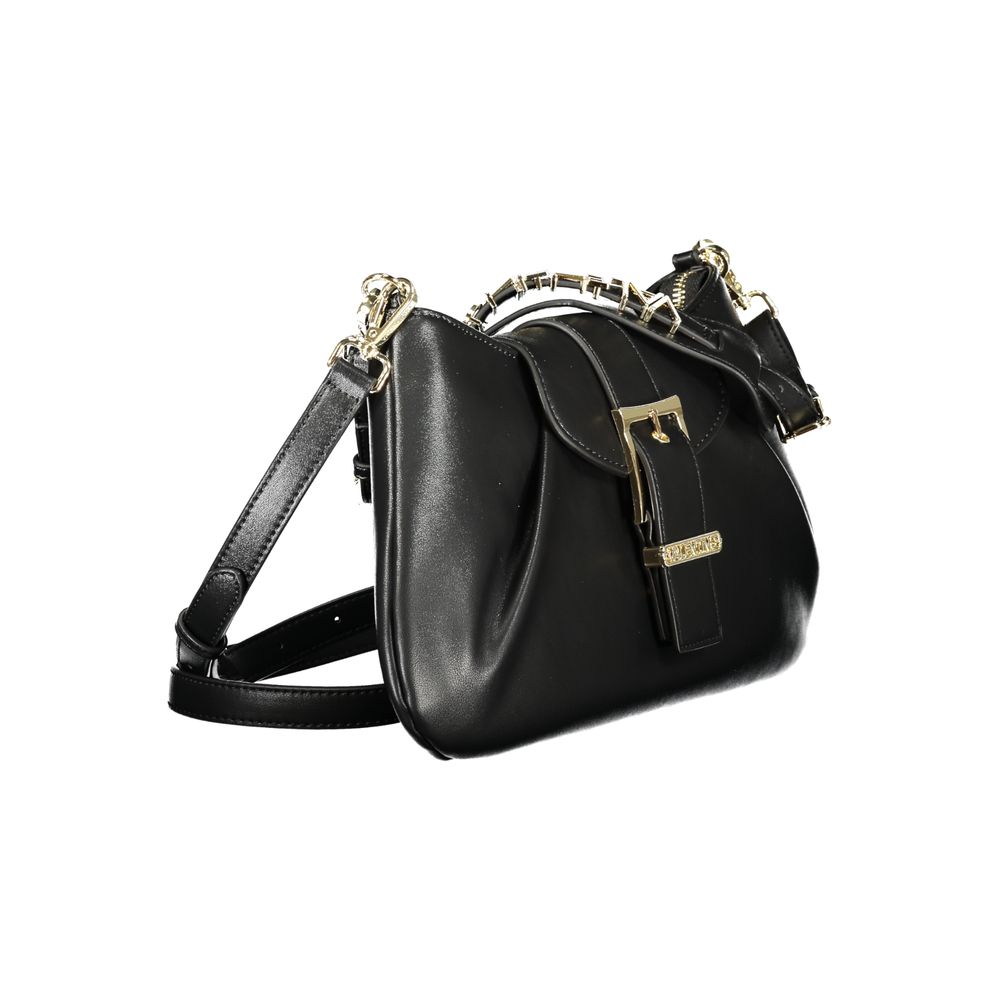 Mario Valentino Black Polyurethane Women's Bag