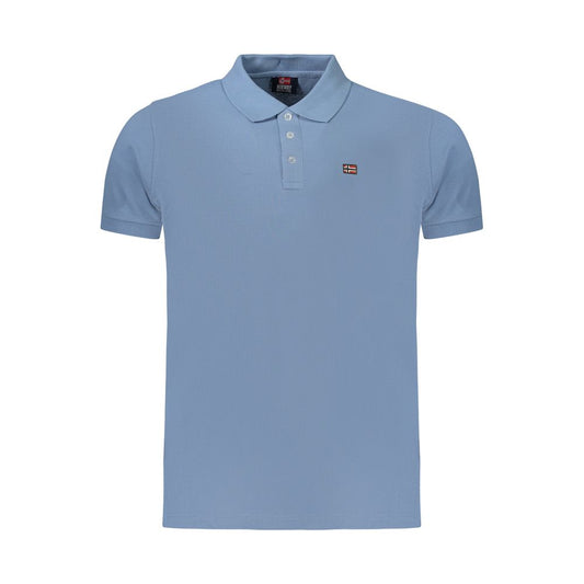 Norway 1963 Blue Cotton Polo Shirt