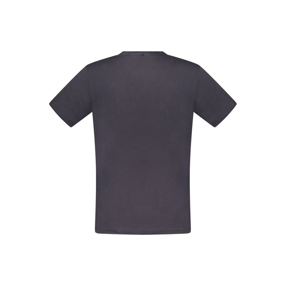 Rifle Blue Cotton Men's T-Shirt