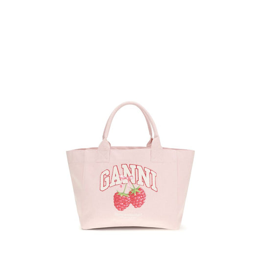 Ganni Multicolor Cotton Shoulder Bag