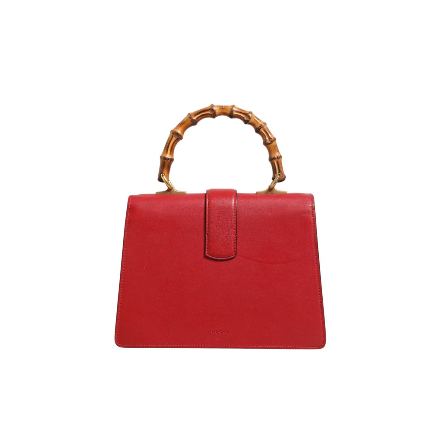 Gucci Dionysus Bamboo Medium Top Handle Bag White Blue Red
