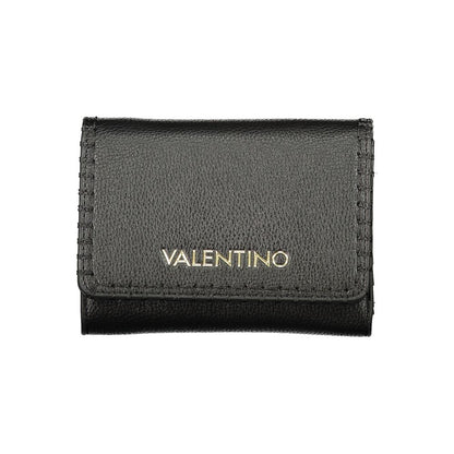 Valentino Black Polyethylene Wallet