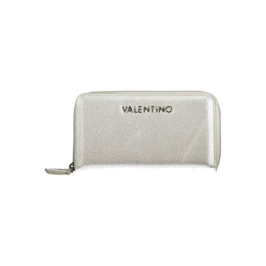 Valentino Gray Polyethylene Wallet