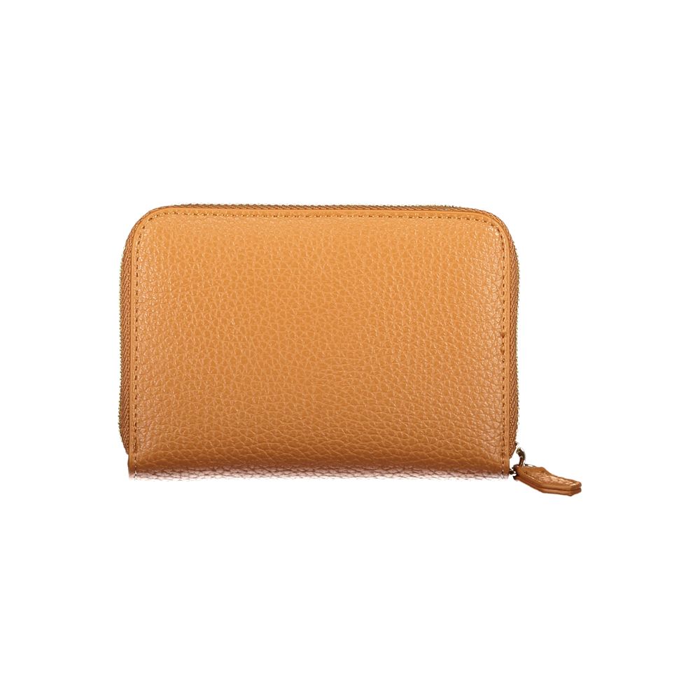 Valentino Brown Polyethylene Wallet
