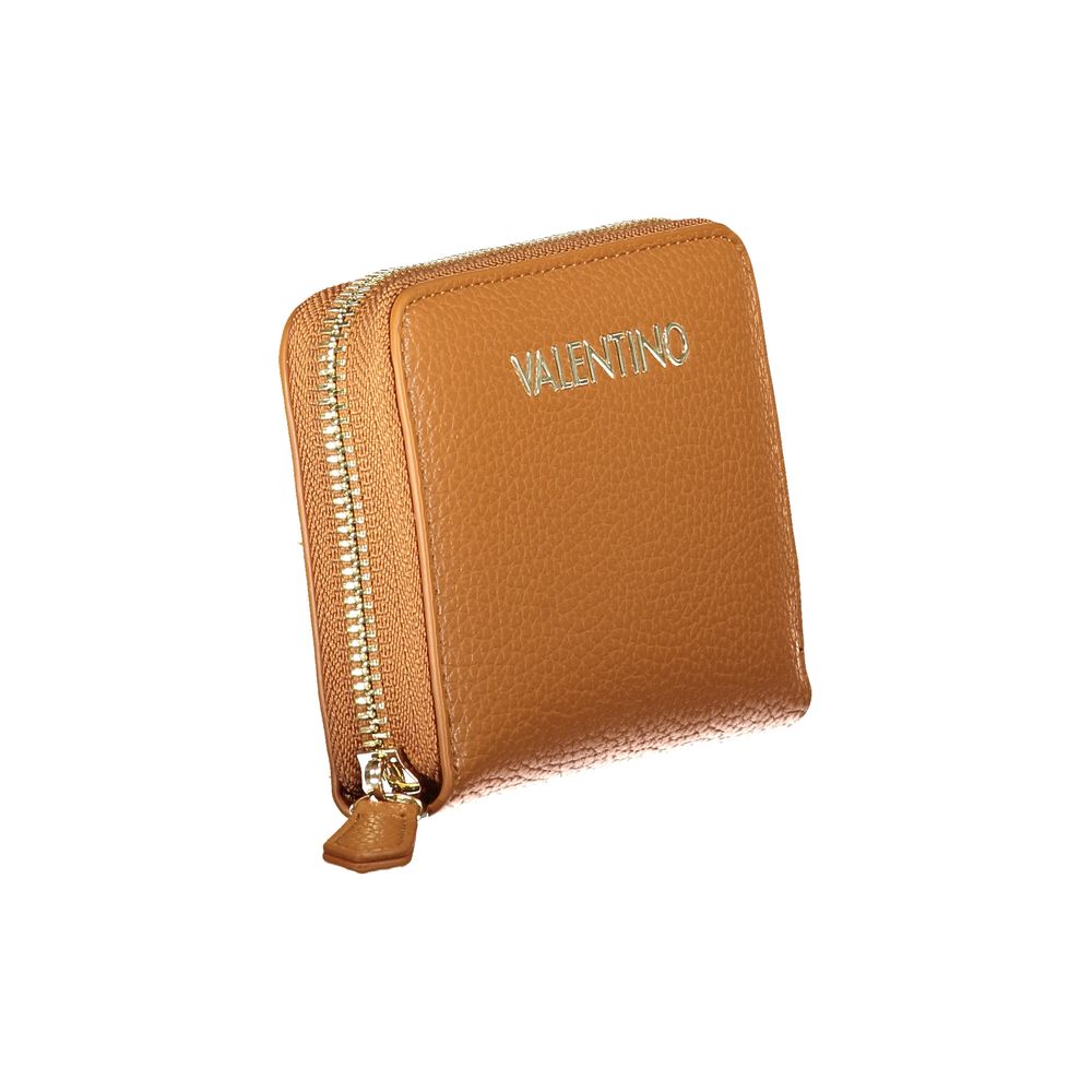 Valentino Brown Polyethylene Wallet