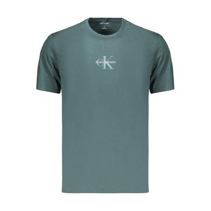 Calvin Klein Blue Cotton Men's T-Shirt