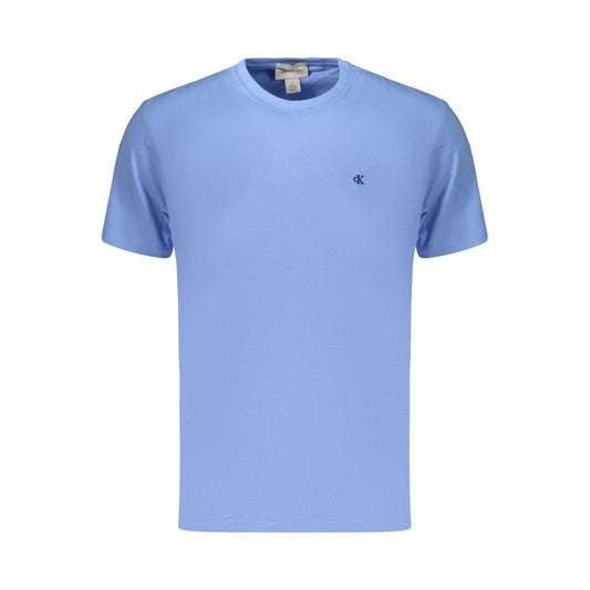 Calvin Klein Light Blue Cotton Men's T-Shirt