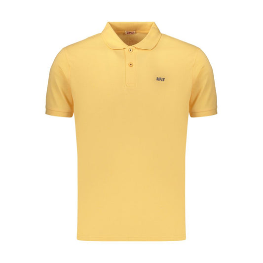 Rifle Orange Cotton Men's Polo Shirt