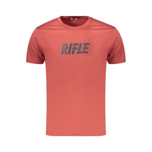 Rifle Red Cotton T-Shirt