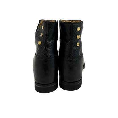 Borbonese Black Leather Women Boot