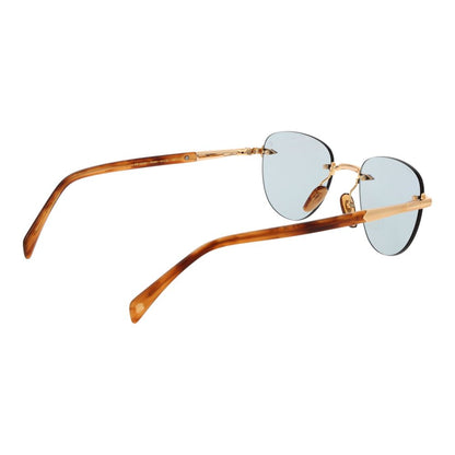 David Beckham Gold Metal Sunglasses