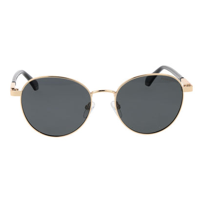 Polaroid Gold Metal Sunglasses