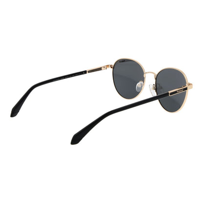Polaroid Gold Metal Sunglasses