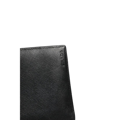 Prada Saffiano Leather Slim Card Holder Wallet