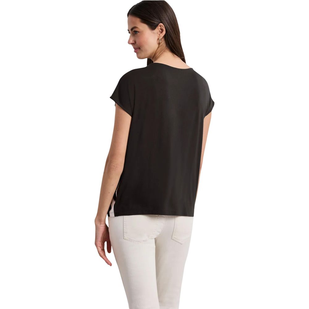 Street One Brown Viscose T-Shirt
