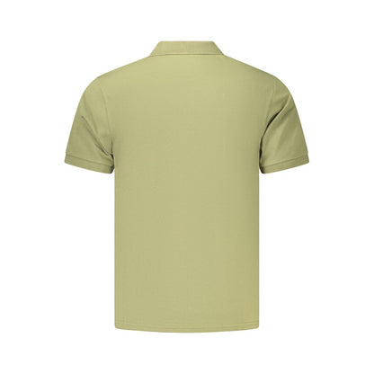 Coveri Moving Green Cotton Men's Polo