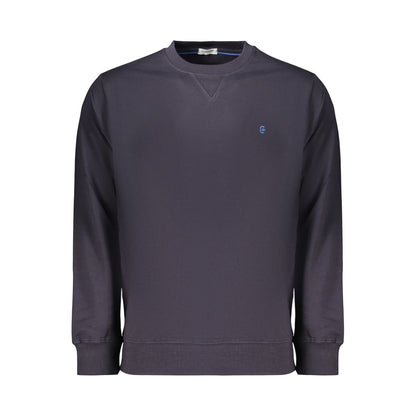 Coveri Moving Blue Cotton Men's Sweatshirt