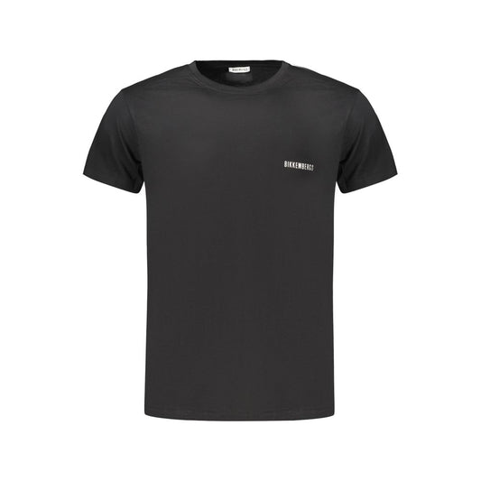 Bikkembergs Black Cotton T-Shirt