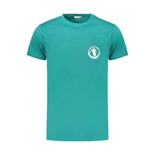 Bikkembergs Green Cotton T-Shirt