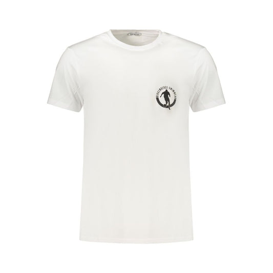 Bikkembergs White Cotton T-Shirt