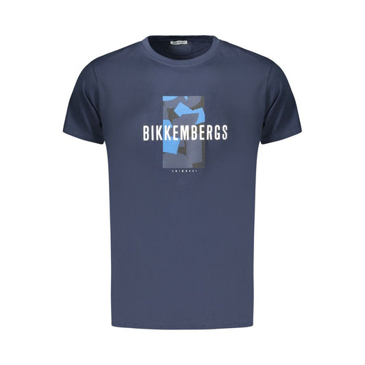 Bikkembergs Blue Cotton T-Shirt
