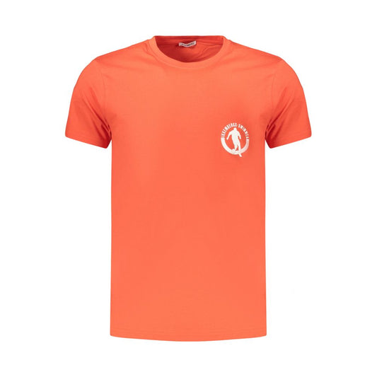 Bikkembergs Orange Cotton T-Shirt