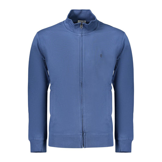 Coveri Moving Blue Cotton Sweatshirt