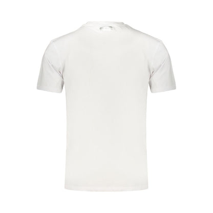 Bikkembergs Bianco Cotton Men T-Shirt