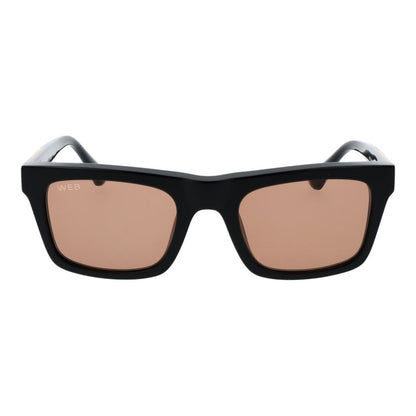 Web Black Acetate Sunglasses