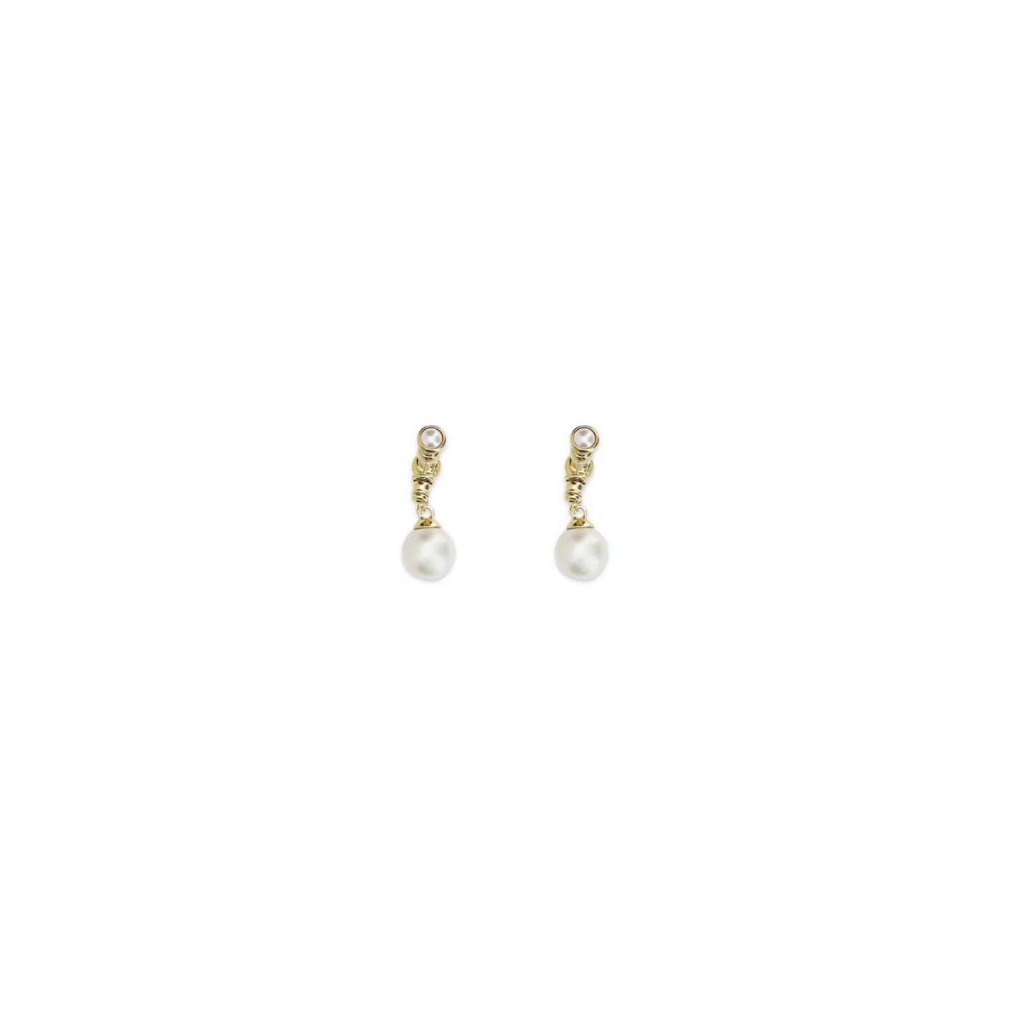 Chloé Gold Metal Earrings