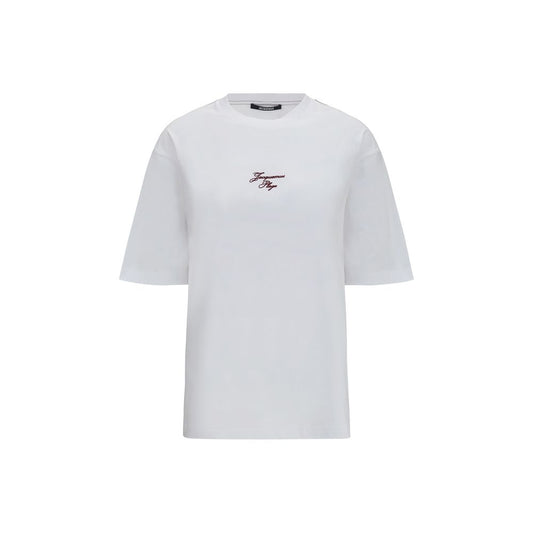 Jacquemus White Cotton T-Shirt