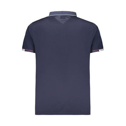 Lotto Blue Polyester Men's Polo Shirt