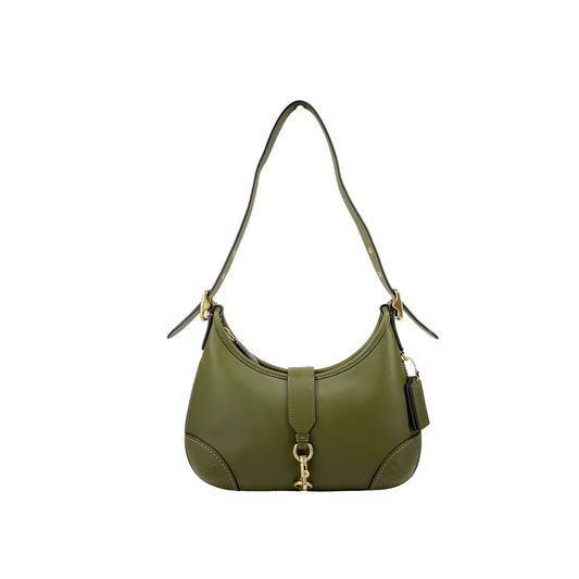 COACH Coach Hamptons Leather Hobo Shoulder Bag