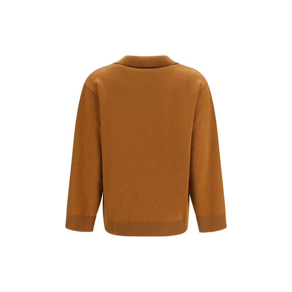 Valentino Garavani Brown Cashmere Sweater