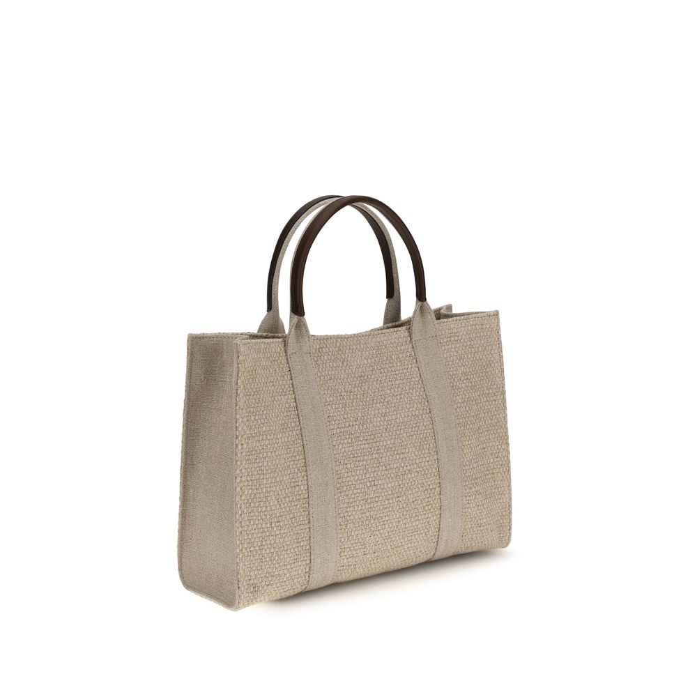The Row Beige Fabric Handbag
