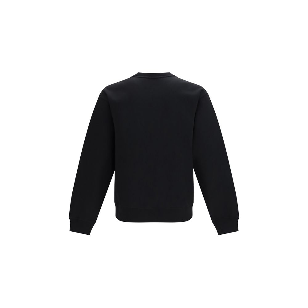 Valentino Black Cotton Sweatshirt