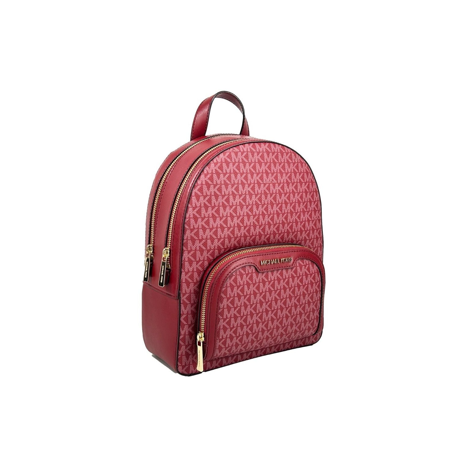 Michael Kors Jaycee Medium Cherry Signature PVC Backpack