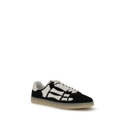Amiri Black Calf Leather Bos Taurus Low Top Sneakers
