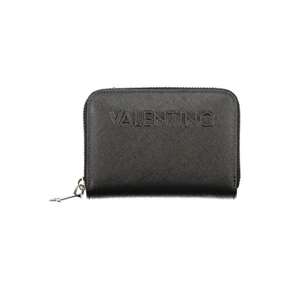 Valentino Black Polyurethane Women's Wallet