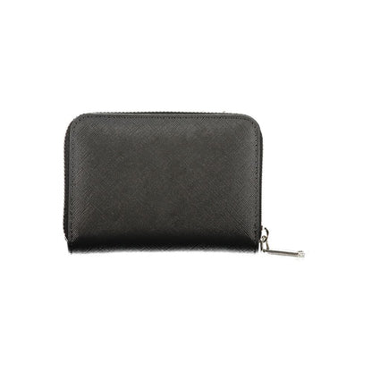 Valentino Black Polyurethane Women's Wallet