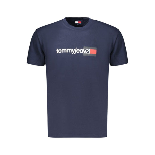 Tommy Hilfiger Blue Cotton T-Shirt