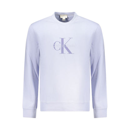 Calvin Klein Purple Cotton Sweatshirt