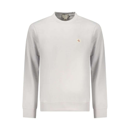 Calvin Klein Gray Cotton Sweatshirt