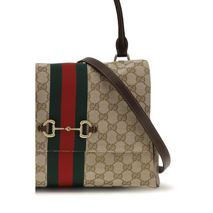 Gucci Beige Fabric Handbag