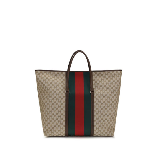 Gucci Beige Fabric Shoulder Bag