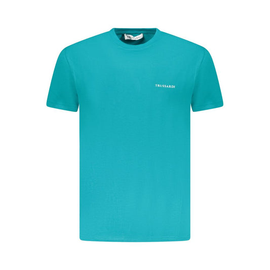 Trussardi Azzurro Cotton Men's T-Shirt