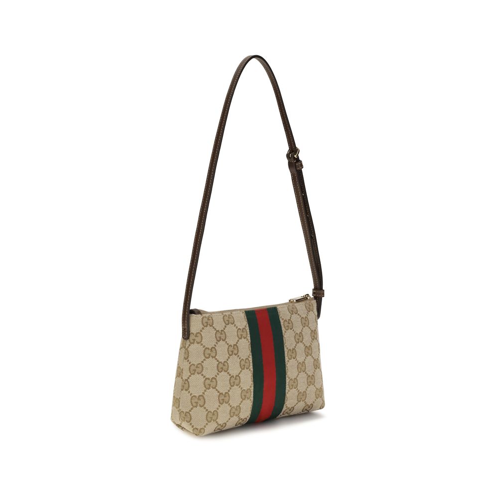 Gucci Beige Fabric Shoulder Bag